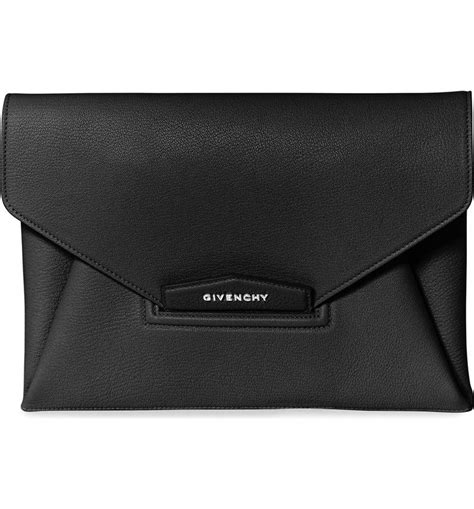 givenchy antigona envelope clutch blue|Givenchy antigona handbags.